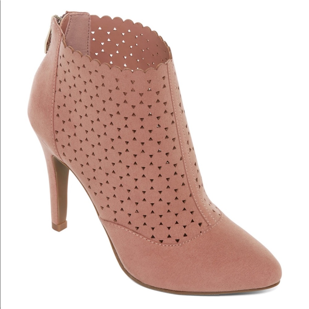 Liz Claiborne Serina Pump Zip Closed Toe Stiletto